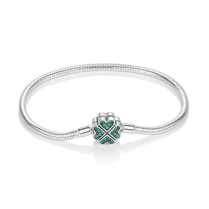 Emerald Clover Luck Bracelet