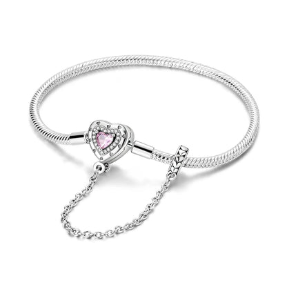 Pink Heart of Grace Bracelet