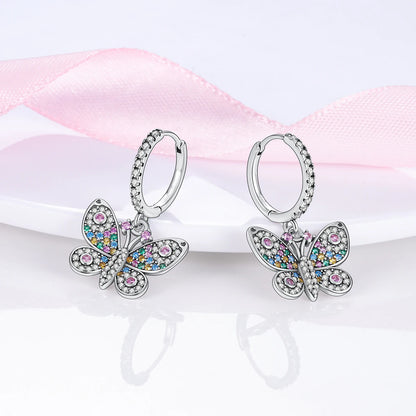 Whispering Wings Butterfly Earrings